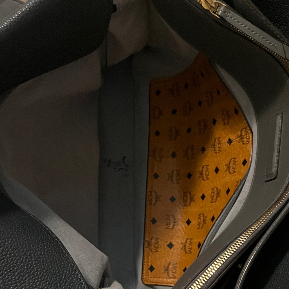 MCM Phantom Gray Milla Tote - Picture 12 of 16